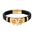 Men's Constellation Stainless Steel Braided Bracelet