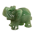 Elephant Statue - Carved Stone Artwork (One Piece)