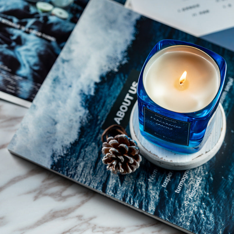 Scented Soy Wax Candles with Customizable Designs